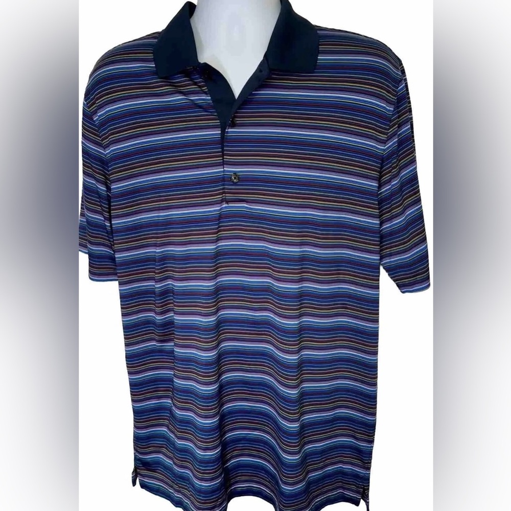Large- Greg Norman Play Dry Polo
